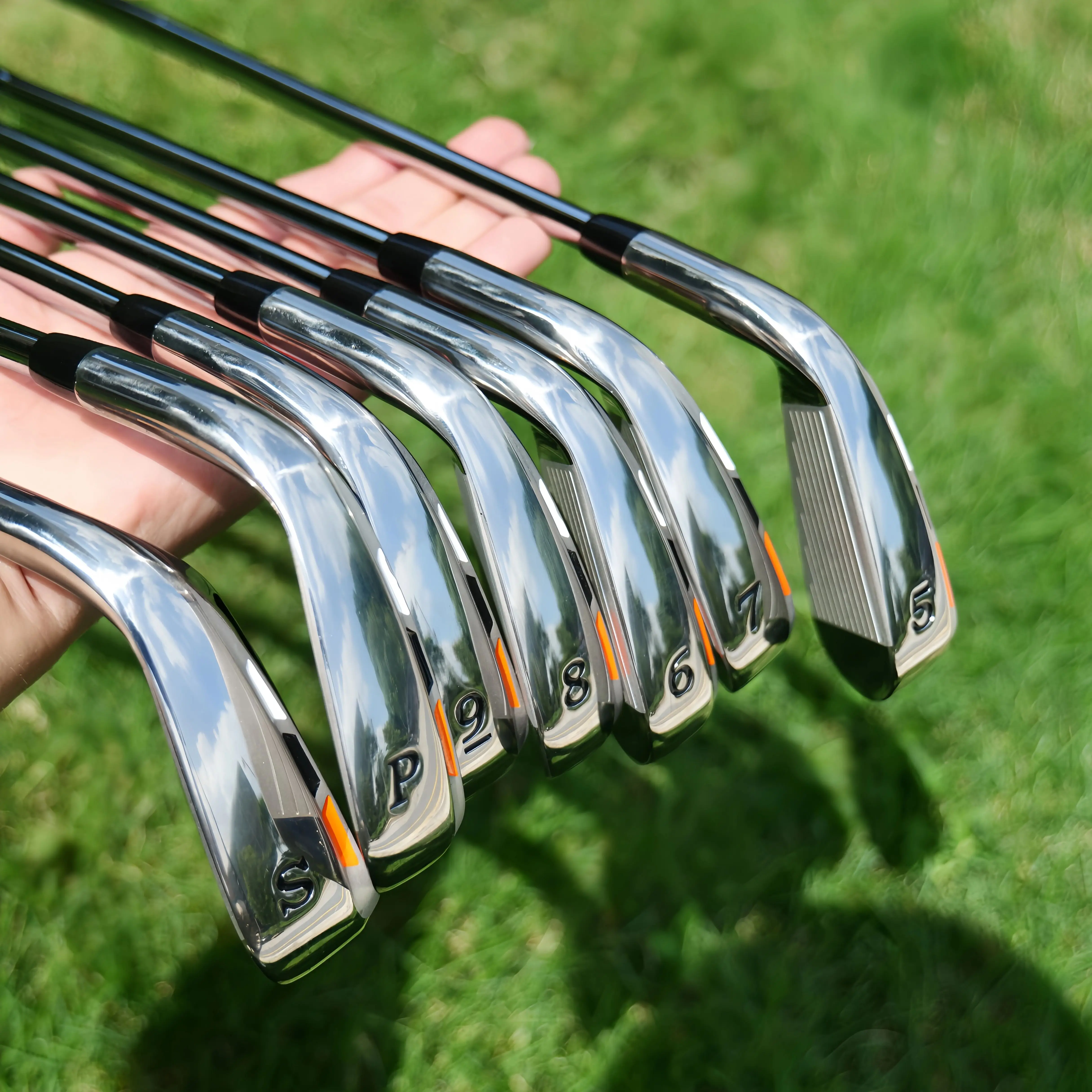 Lashonda Complete 7‑Piece Golf Iron Set, 5‑S, High Forgiveness Cavity Back Irons, 105g Steel Shaft R/S Flex