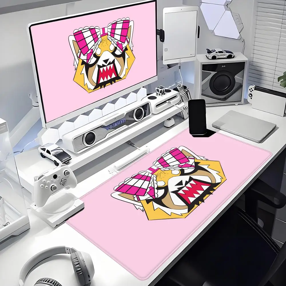 

Aggretsuko большой коврик для мыши игровой коврик для мыши ПК геймер компьютерный коврик для мыши большой коврик для мыши силиконовый ковер коврик для клавиатуры настольный коврик Mause Pad