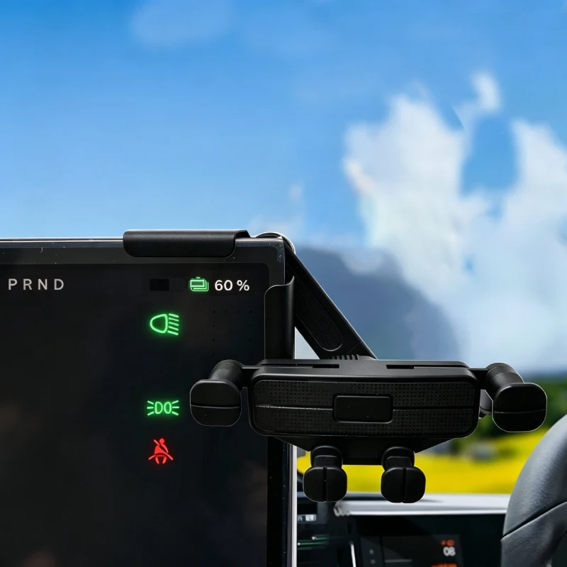 For Smart#1/#2/#3、Volkswagen ID.4/ ID.Tiguan/Volkswagen ID.3、2026 Volkswagen Jetta/Golf GTI Car navigation mobile phone holder view 5