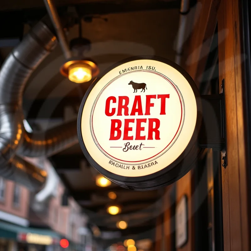 กล่องไฟ LED อะคริลิคทรงกลมกันน้ําแบบกําหนดเองสําหรับร้านค้าป้ายโฆษณาสองด้านสดใสไฟ LED ติดผนังจอแสดงผล