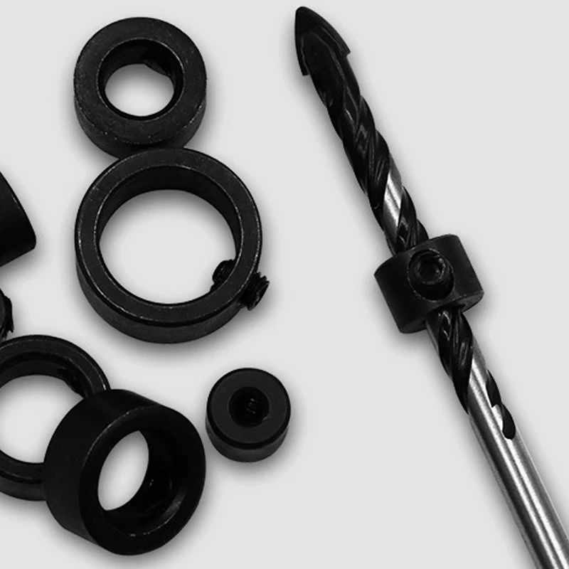 8 قطعة/الوحدة 3-16 مللي متر النجارة الحفر محدد مثقاب الخشب عمق وقف الياقات حلقة الموضع الخشب أداة