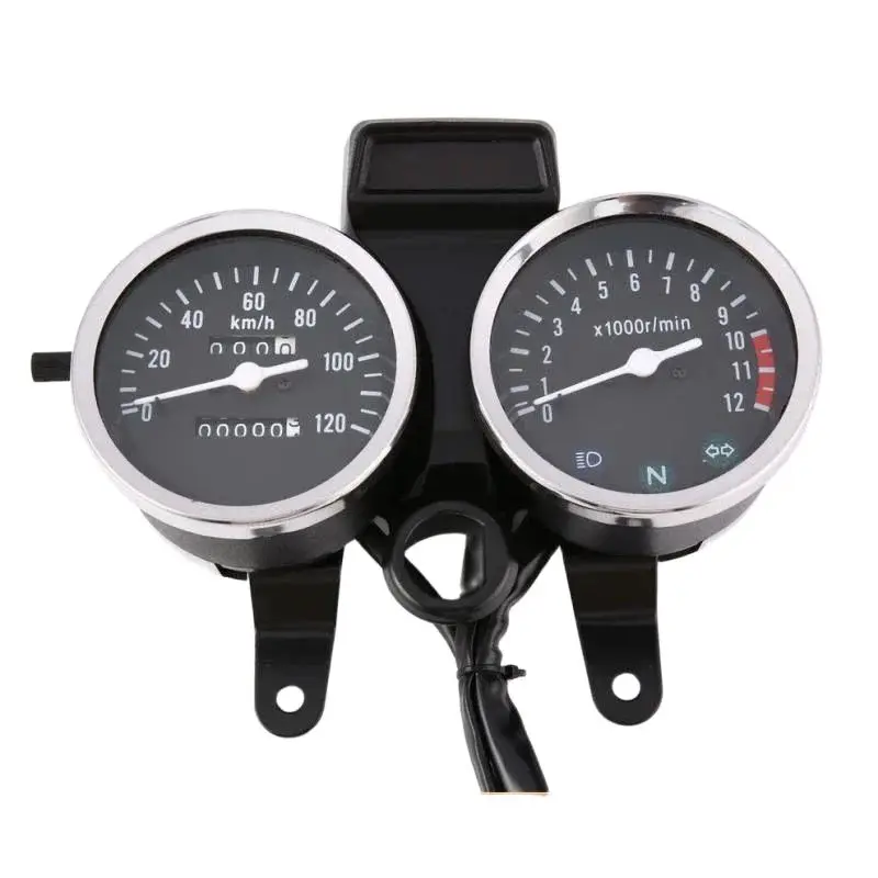 Motorcycle Speedometer Tachometer ABS Plastic For Suzuki GN125 GN 125 Instrument Assembly