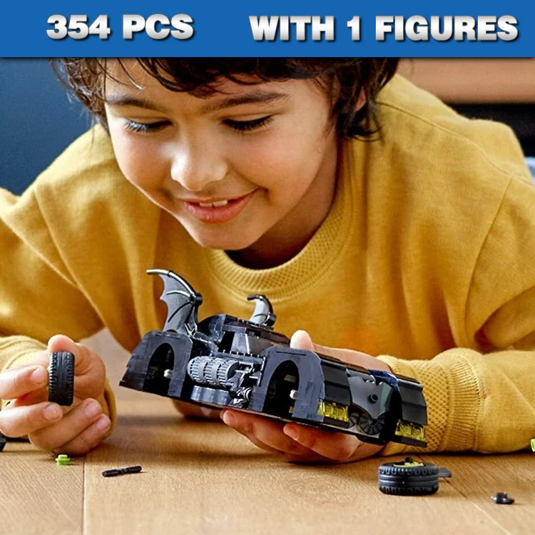 

419pcs Super Fighter BatMech vs. Ivy Mech Spinning Saw Blade 11352 Building Blocks Sets Compatible With Model