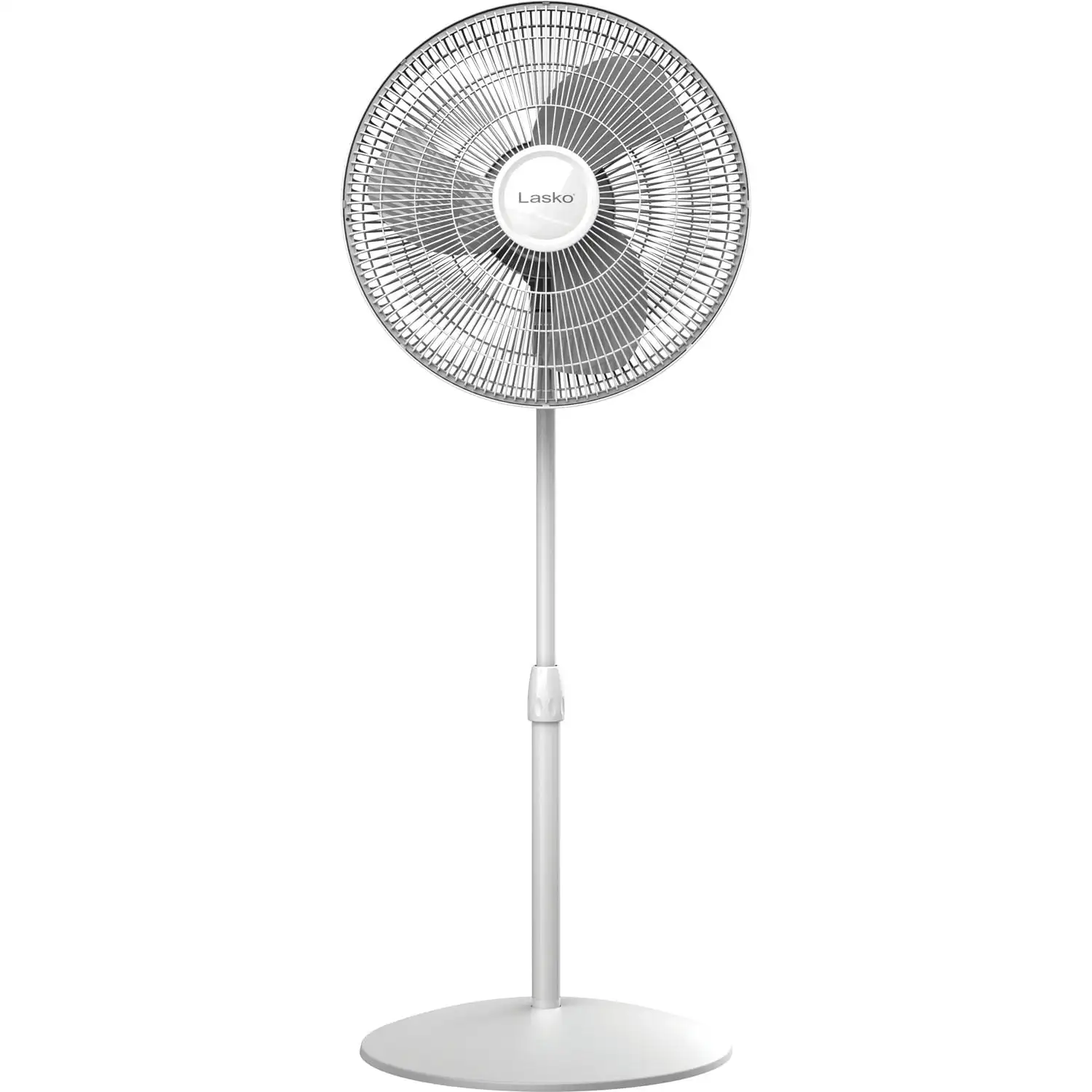 

New 16" Oscillating Stand Fan in White