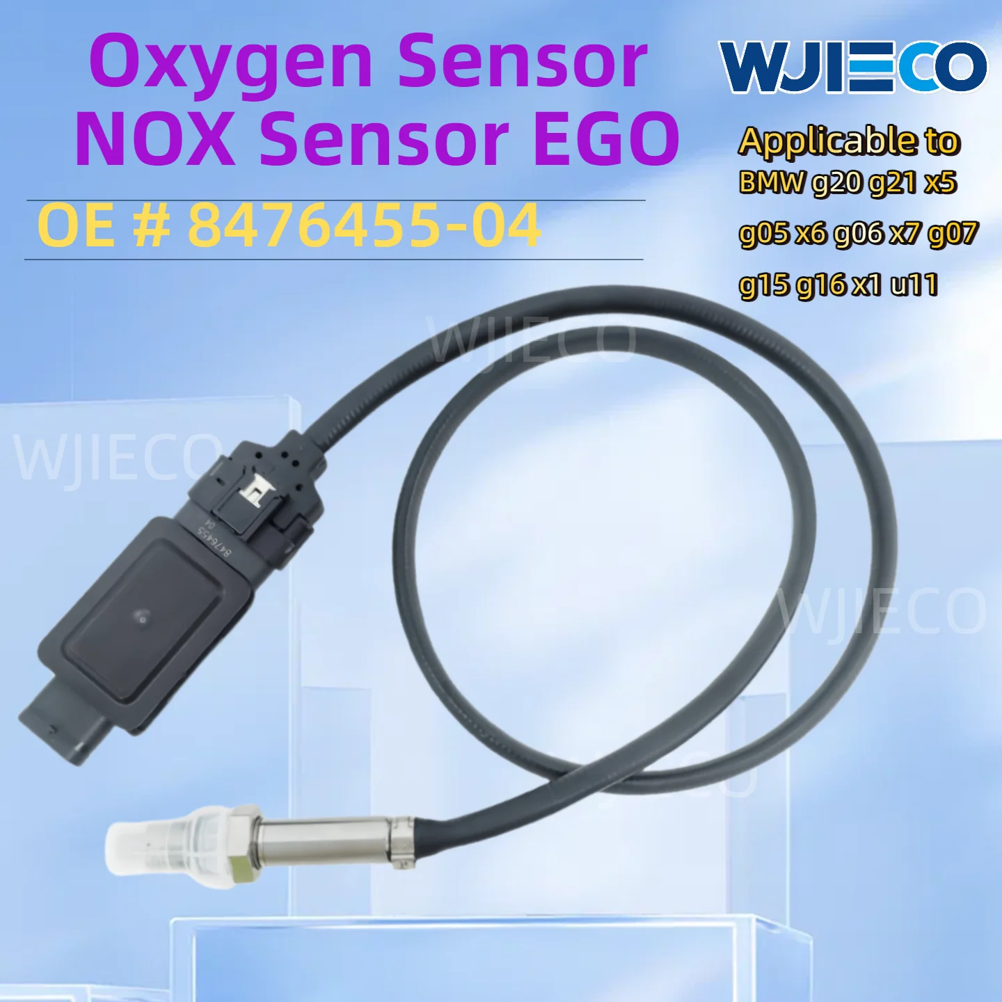 

WJIECO 8476455-04 Новый датчик оксида азота NOx для BMW g20 g21 x5 g05 x6 g06 x7 g07 g15 g16 x1 u11 13628476455