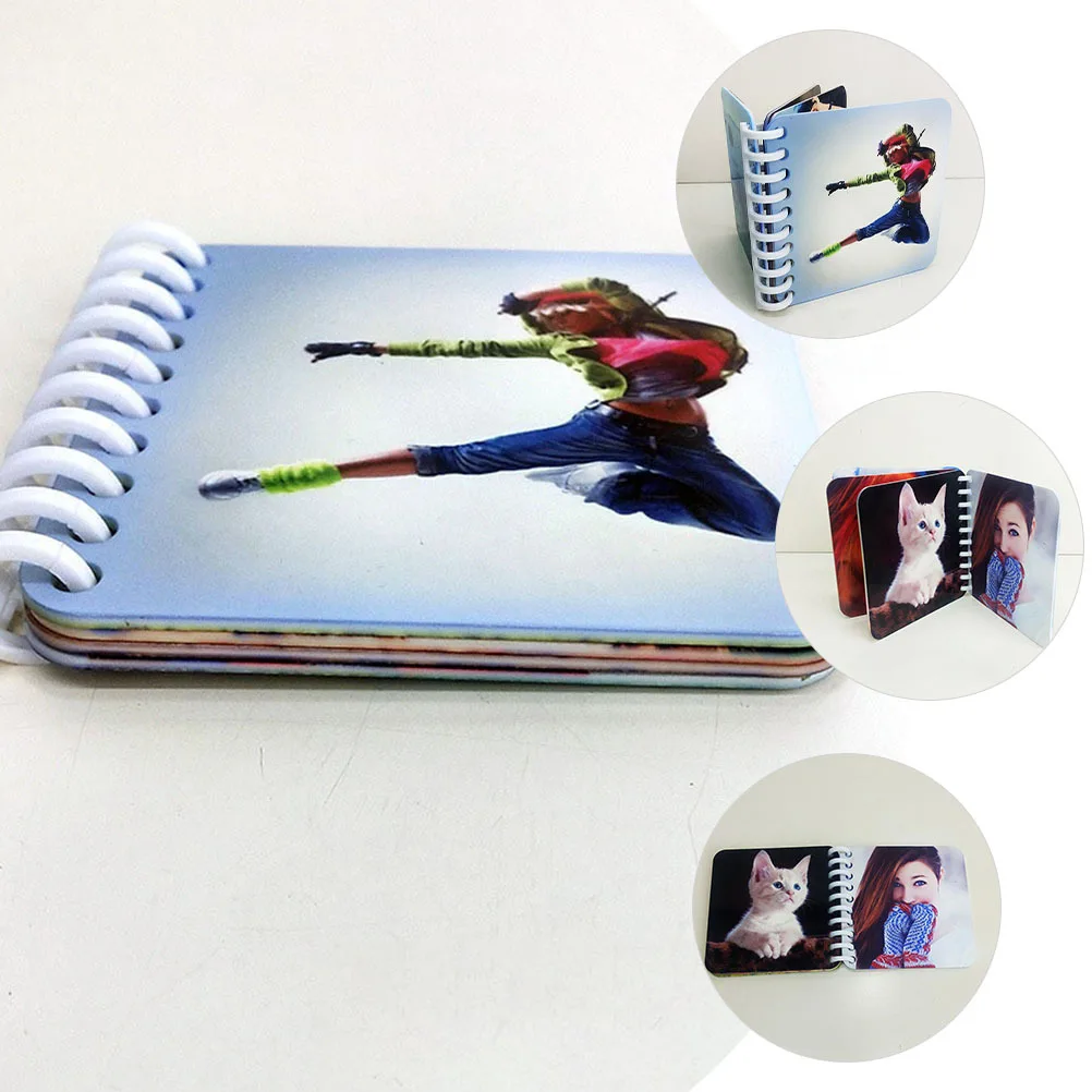 

Sublimation Photo Book DIY Crafts Supply Sublimation Loose-Leaf Photo Album Scrapbook for Family Friends Birthday Wedding
