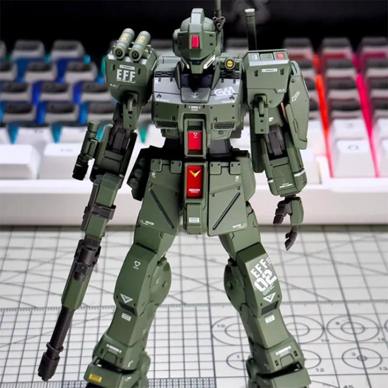 Xfs Hg 1/144 Rgm-79s Gm المتقشف الجمعية أطقم منمذجة جمع عمل أرقام روبوت فيوجرين نموذج بلاستيكي في المخزون #2