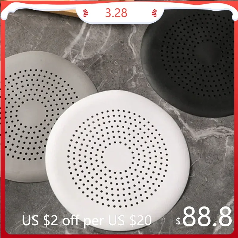 Shower Floor Drain Hair Stopper Catcher Kitchen Sink Plug Anti-blocking Bathtub Strainer Sewer Outfall Filter Bathroom Supplies