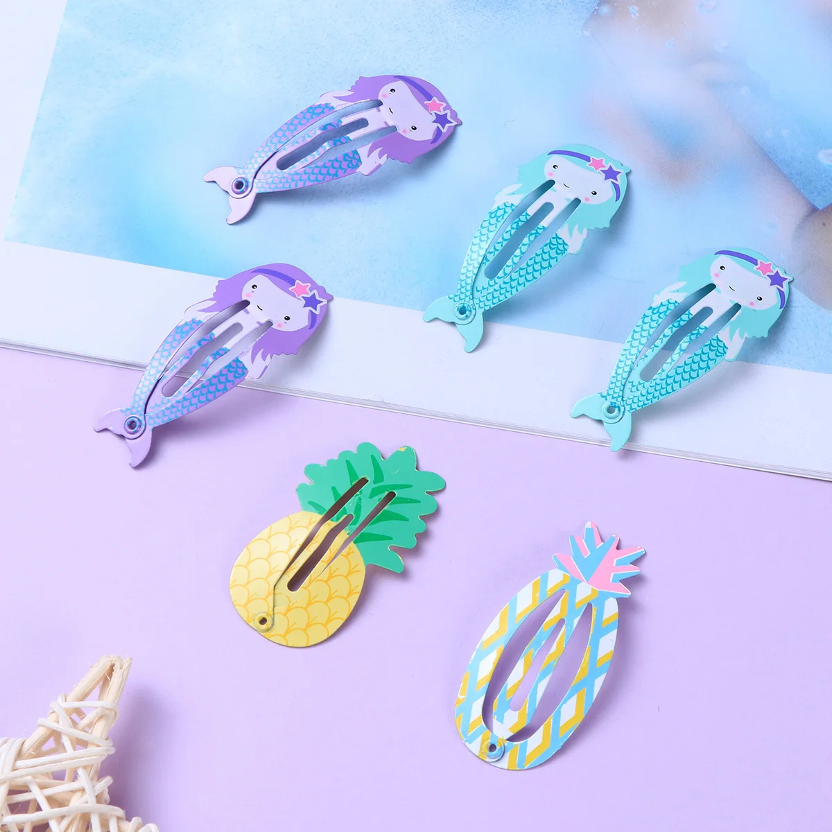 

55 шт., заколки для волос с животным принтом, заколки с героями мультфильмов для девочек и женщин, свадебная вечеринка, аксессуары для ежедневного использования, аксессуары для волос