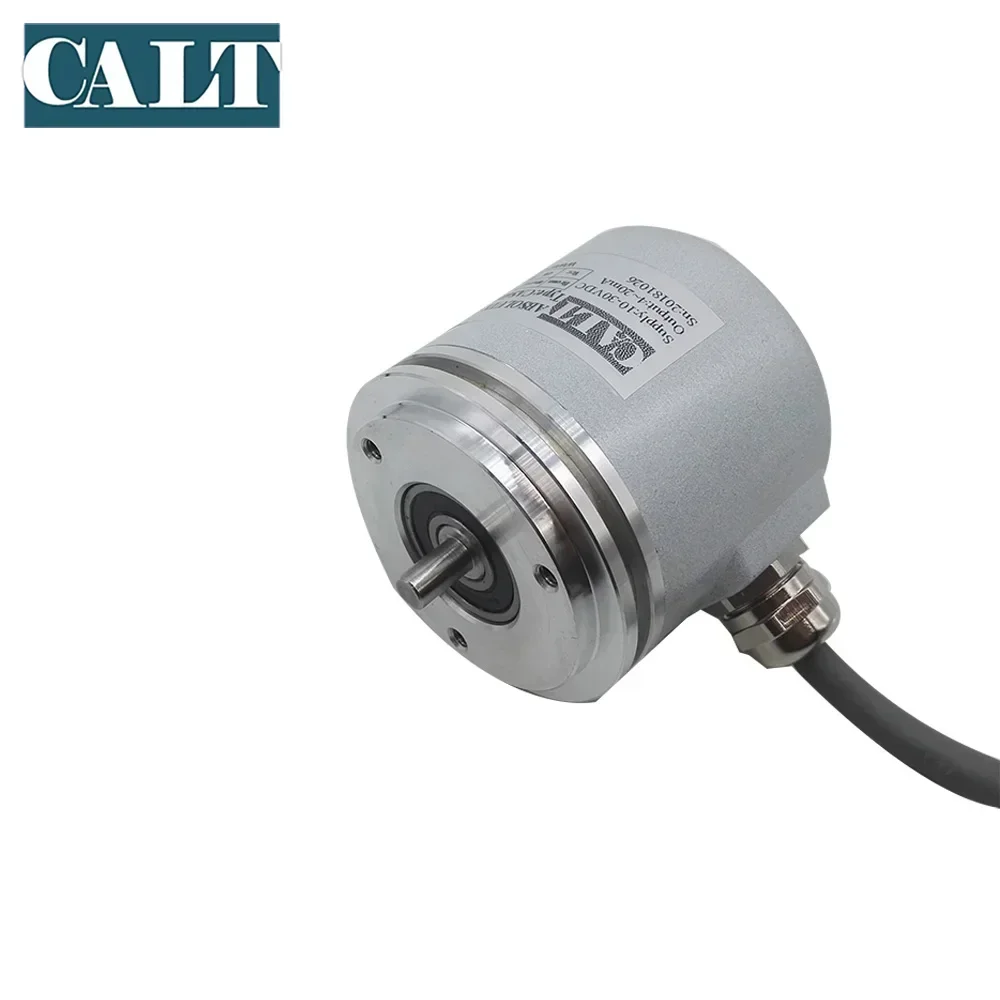 2026 NEW 4-20mA Output Single Turn 6mm Shaft Synchro Flange 12 Bits 4096 Absolute Encoder CAS60S12E6LB 12 Bit  Encoder