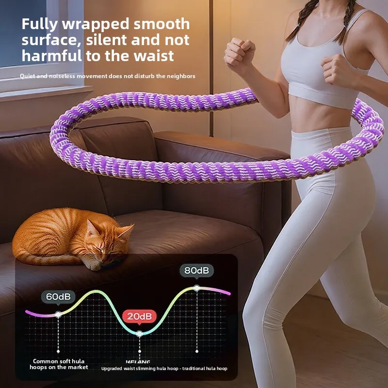 Sport Hoops for Strengthen Waist and Weight Loss Without Harm Waist, Female Slimming Belly Special Tool for Adult Slimming Waist