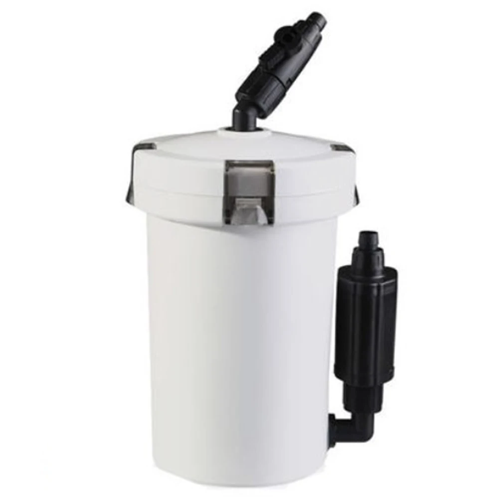 Aquarium Filter Bucket Fish Tank Quiet External Canister with Sponge Accessories