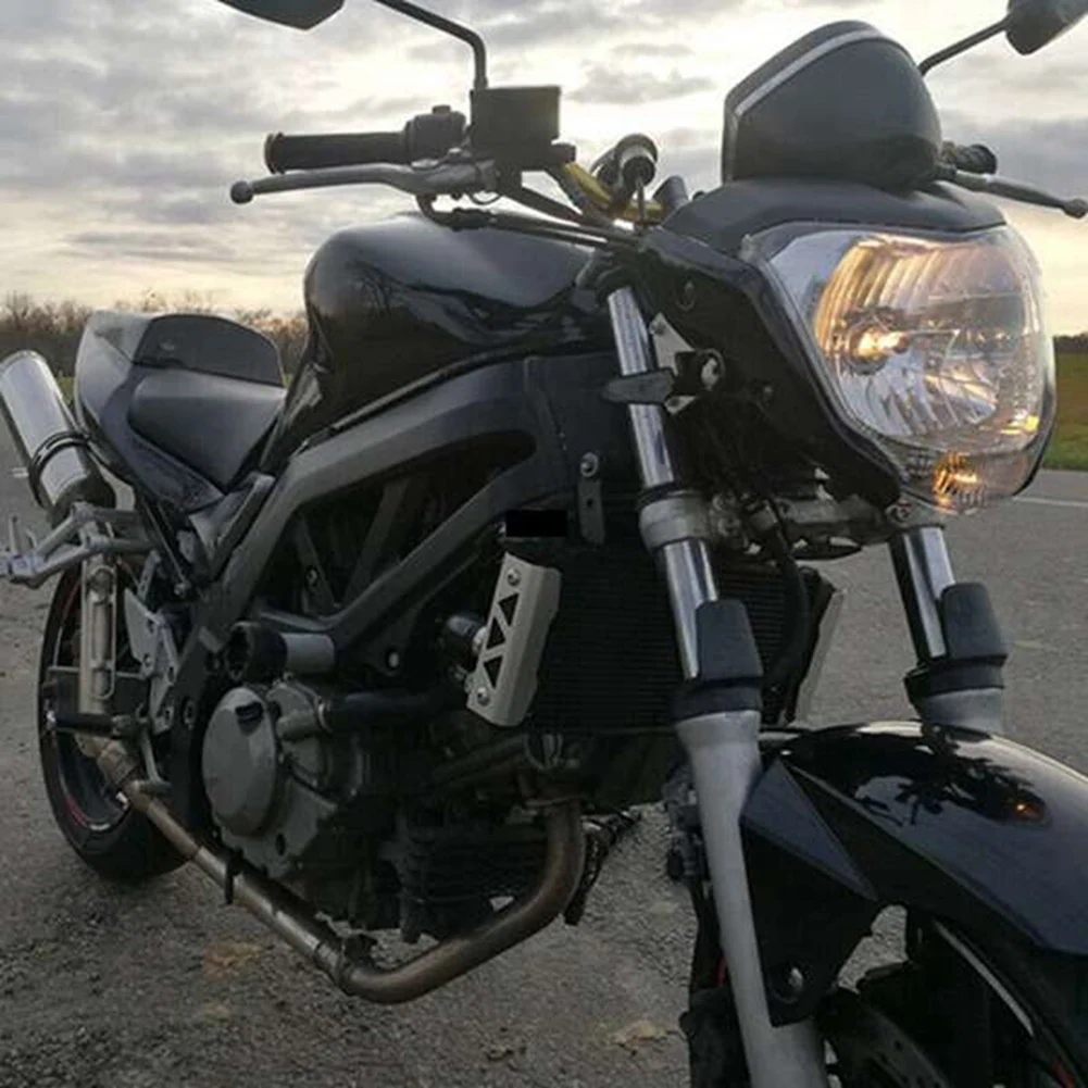 Exclusive Motorcycle Headlight Head Light Lamp With Bulb Bracket Assembly For FZ16 YS150 FZER150 FZER 150 FZ 16 Amber