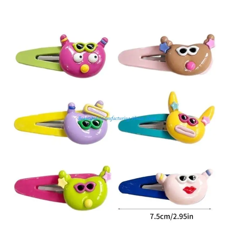 E56A lalki z kreskówek spinka do włosów gumka do włosów żywiczne spinki do włosów dla kobiet prezent akcesoria do włosów