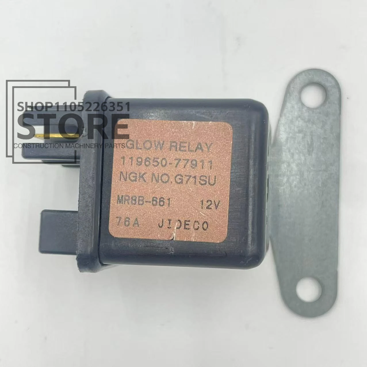 For Yanmar OEM 119650-77911 (11965077911) 12V Preheating Relay Replacement