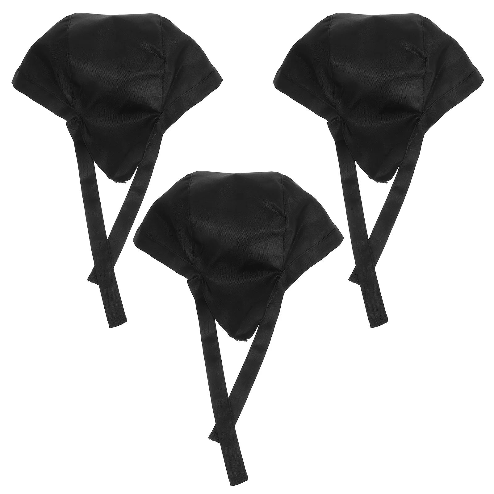 

Chef Turban 3pcs Cooking Cap for Restaurant Workers Catering Skull Cap Baker Hat Food Service Uniform Men Women Kitchen Workwear