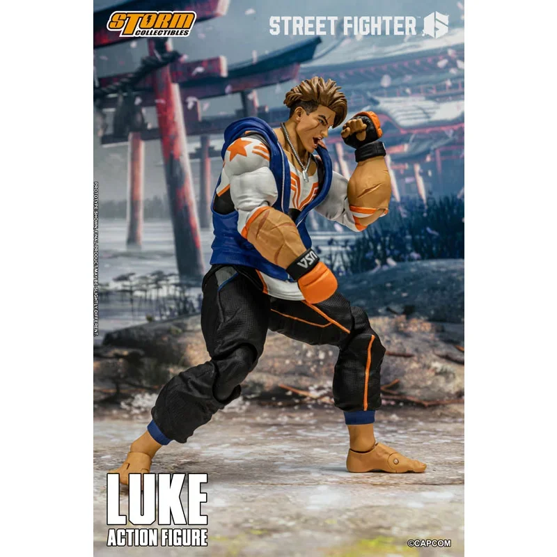 Origineel Storm Toys Street Fighter 6 Luke Op voorraad Anime Action Collection Figures Model Toys