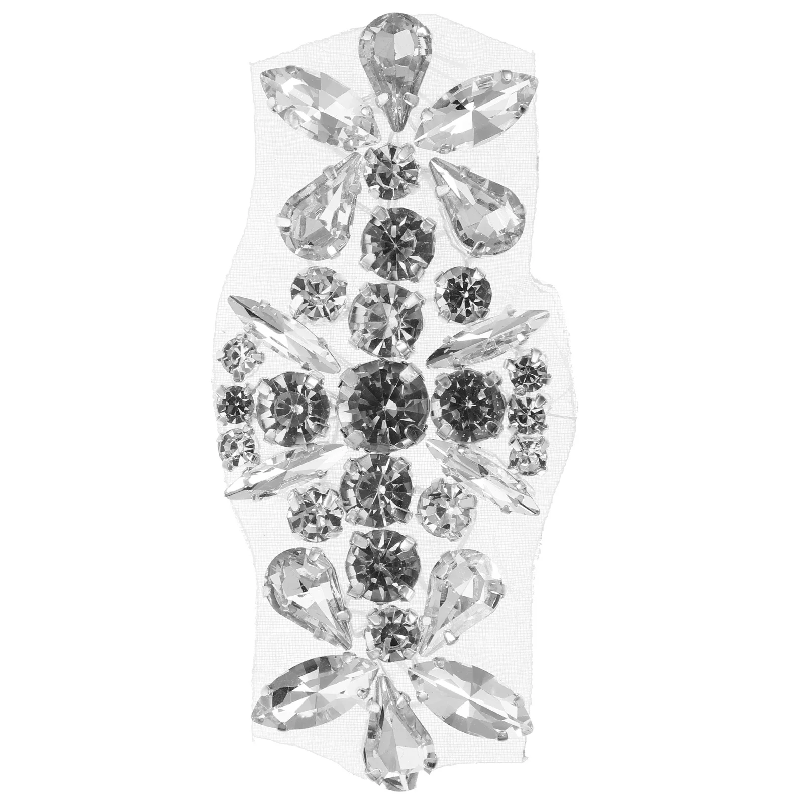 اللؤلؤ وشاح حزام حجر الراين زين الإصلاح الساخن لاصق التصحيح لفستان الزفاف ثوب الزفاف Diy إصلاح الخياطة الديكور