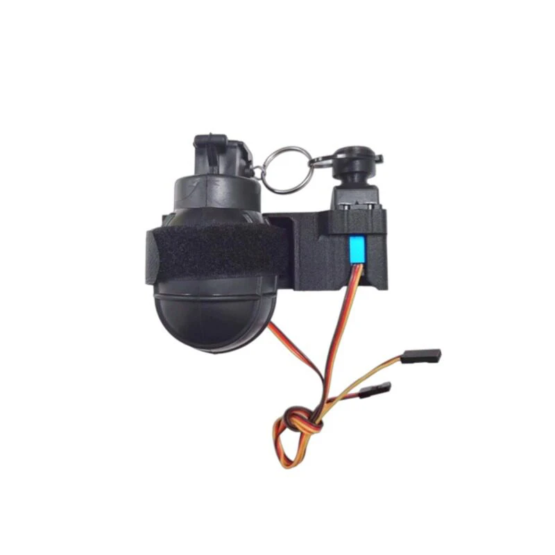 1PCS FPV RC Drone Airdrop System 82-Type Pull Ring Pin Airdrop Thrower PWM Signal Control Servo Payload Dropper Throwing Device