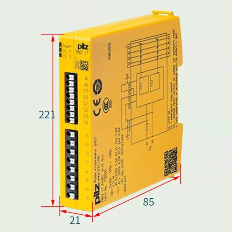 Free Shipping PNOZ C1 HT 710900 PILZ Safety Relay Module Original New Hot Sale