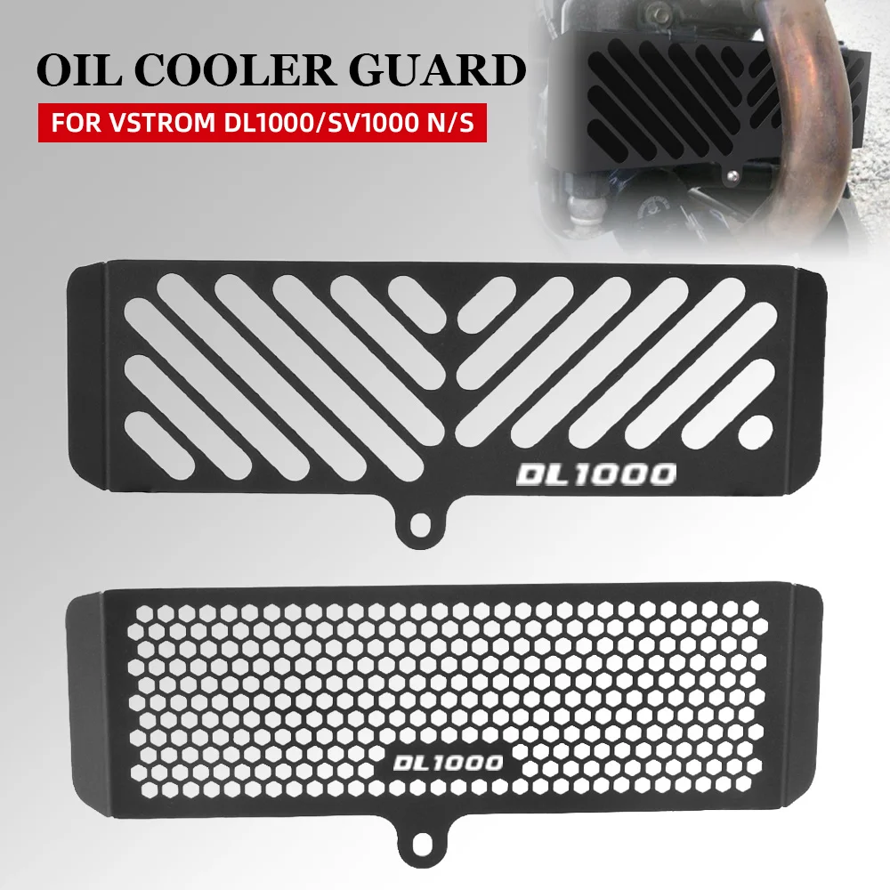 

Motorcycle Radiator Guard Grille Cover Oil Cooler For SUZUKI V-STROM DL1000 2004-2006-2007 VSTROM 1000 Protection SV1000 N/S