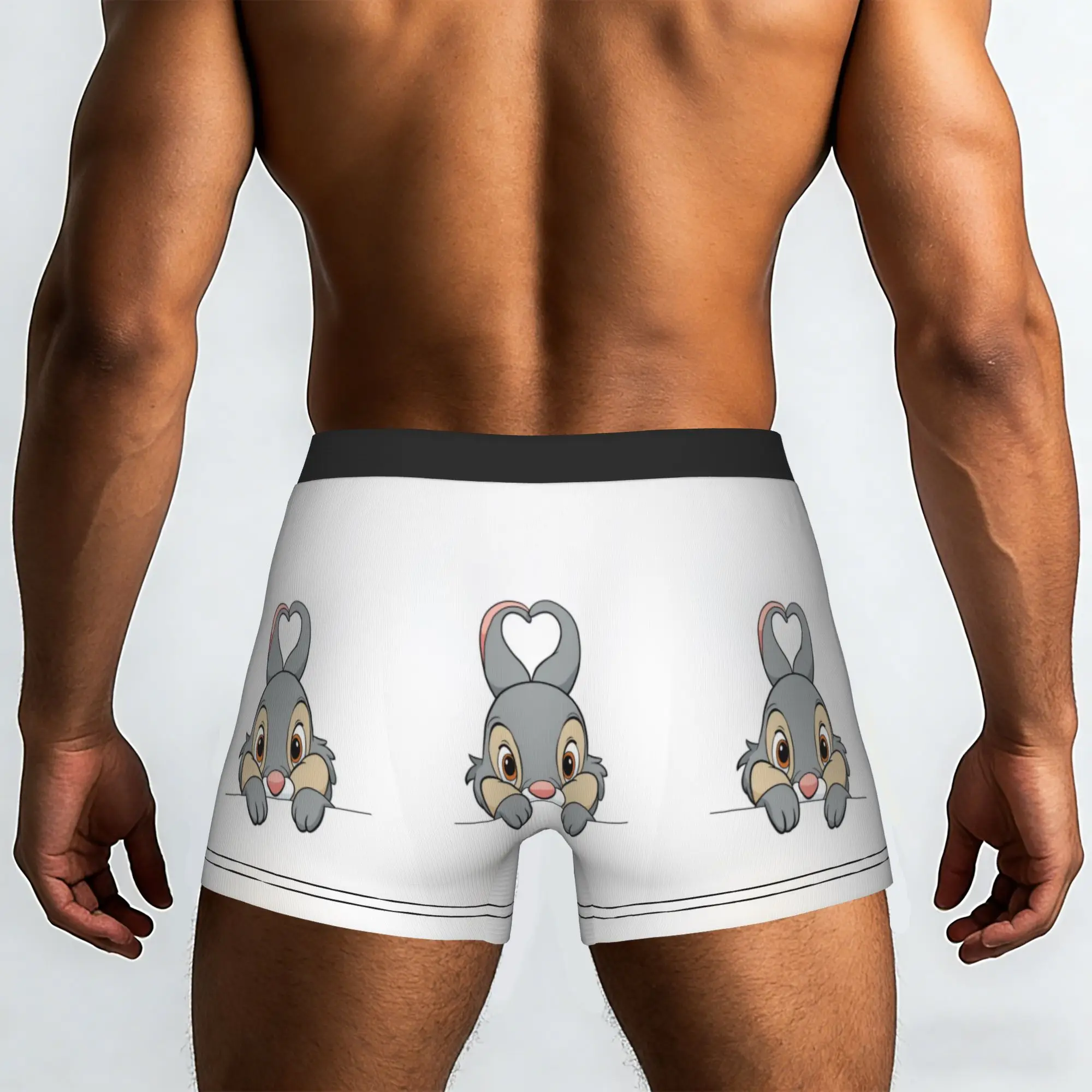 Customized B-Bambies Anime Boxer Shorts For Men 3D Printed  Underwear Panties Briefs Soft Underpants