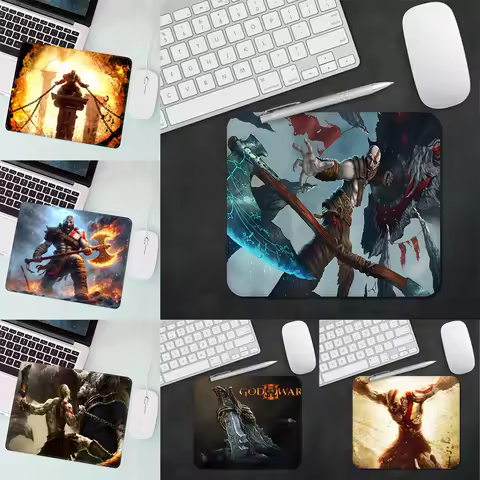 G-God of War Gaming Mouse Pad XS Small Mousepad For PC Gamer Desktop Decoration Office Mouse Mat Deskmat Rug