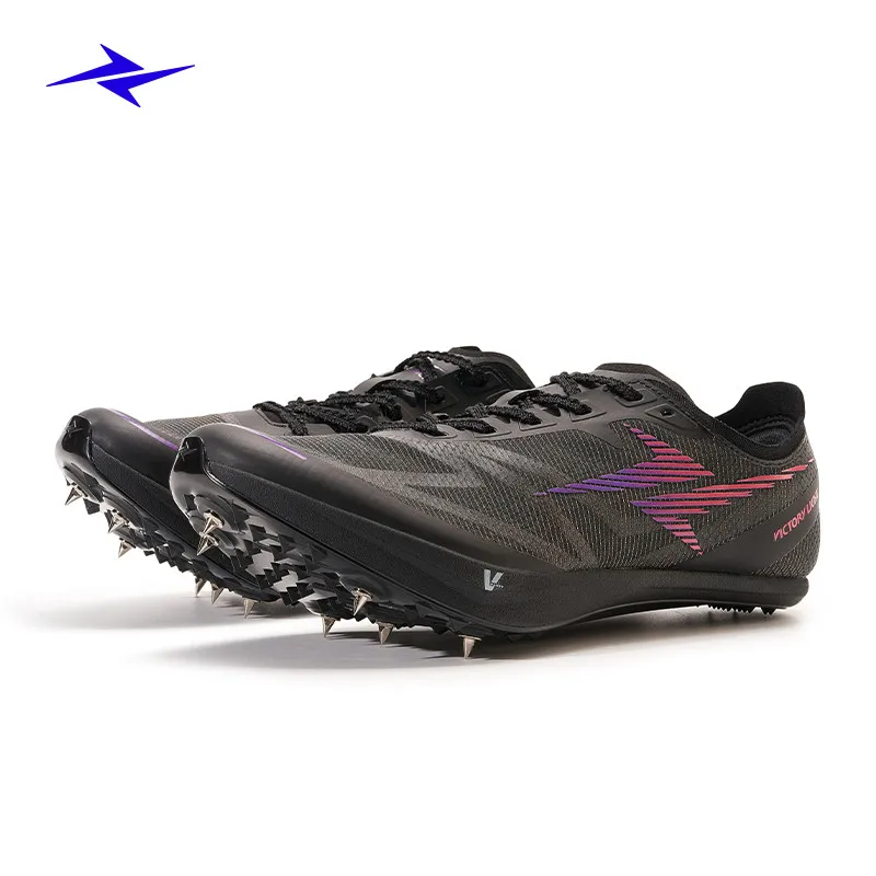 Afbeelding 6: VEIRUN Professionele Dikke Zool Atletiekspikes Heren Dames Sprint Middellange Afstand Raceschoenen