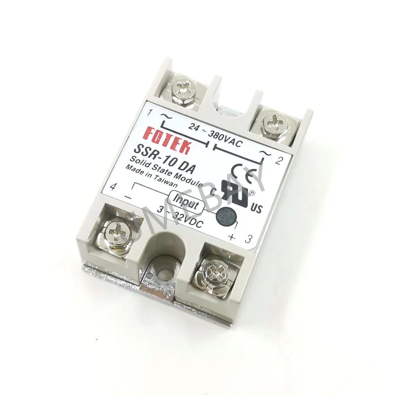 SSR-10DA SSR-10AA SSR-10DD 10VA   Single phase Solid-state relay