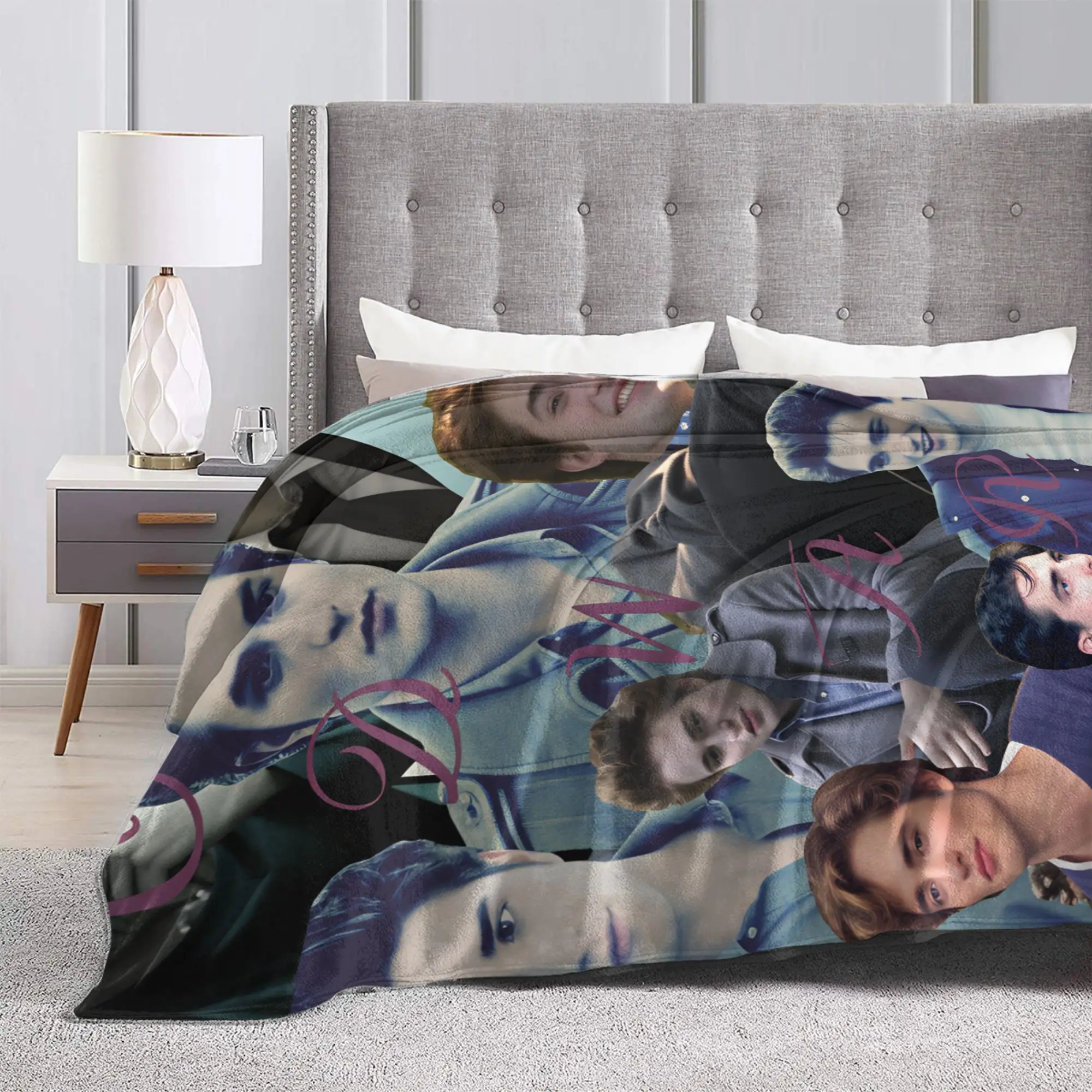 ديكور إدوارد الفانيلا بطانية الشتاء الشفق ساغا لينة دائم رمي بطانية لصبي فتاة الأريكة السرير المفرش أريكة غطاء سرير