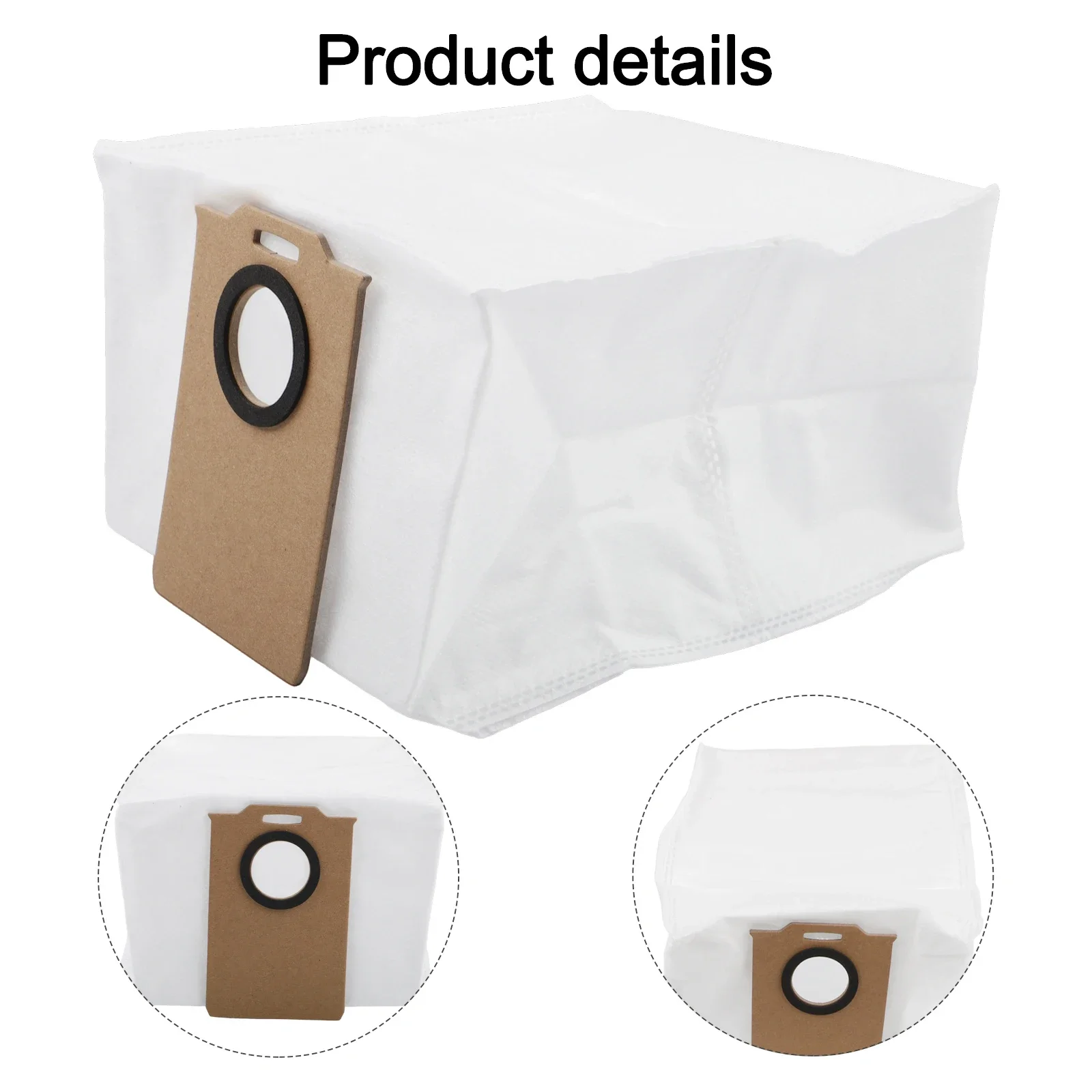 Self Emptying Replacement Bags for Mova E20 Plus and For Honor Choice S3 Plus Designed for Hygienic Cleaning Experience