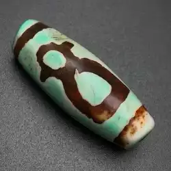 1pcs/lot Old material high oil package slurry barley supply Green Color Tianyuan Old Agate Beads with Beads Collection