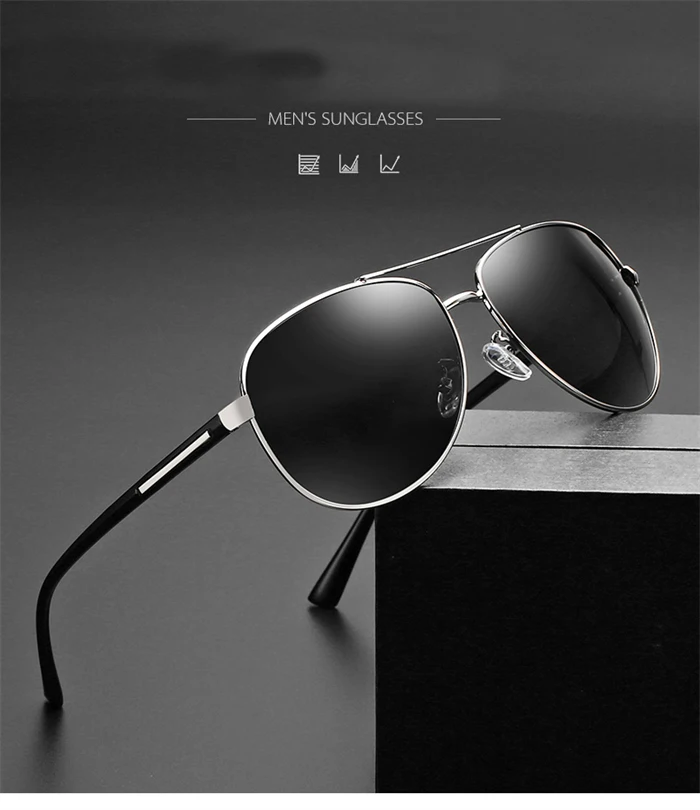 Outdoor-Sport-Sonnenbrille mit Katzenaugen-Design für Herren, polarisiert, Kurzsichtigkeit, verschreibungspflichtige Sonnenbrille für Männer, 0 -0,5 -0,75 bis -6,0 – Detail 1