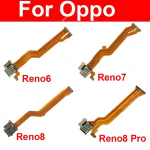 Bilashmart Oppo Reno 6 7 8 Pro Plus 7Se 5G SIM Card Tray Flex Cable Mainboard LCD Screen SIM Card Holder Slot Flex Ribbon