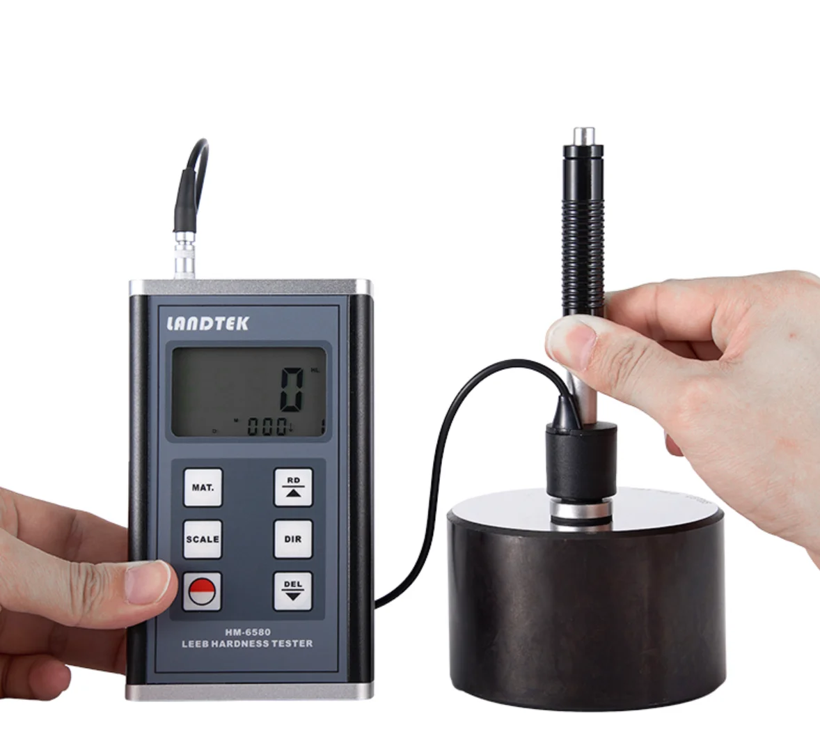 HM6580 Leeb Hardness Tester Metal Workpiece Hardness Gauge Range 170-960(HLD) HM