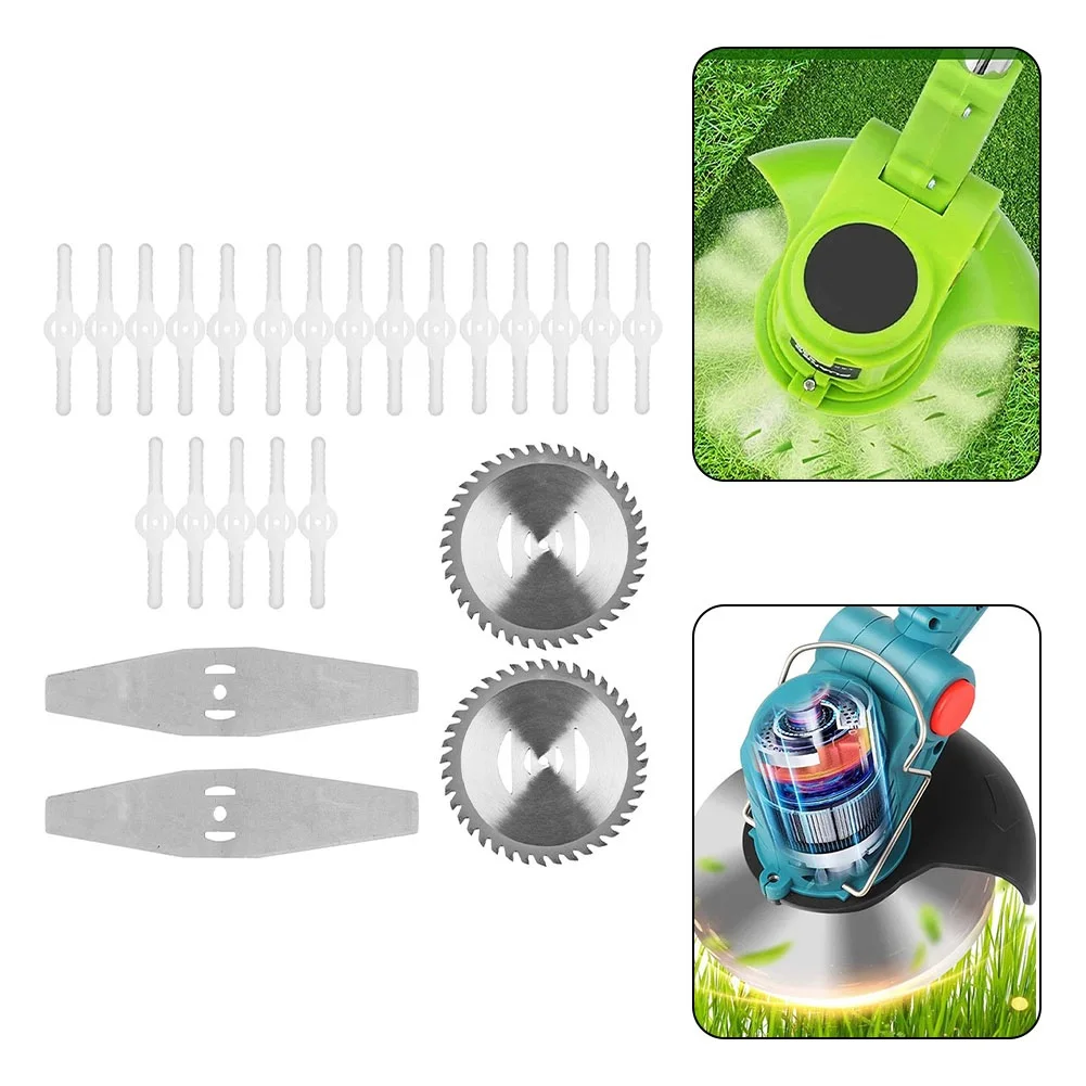Substituição Saw Blades para Grass Trimmer, cortador de grama, String Fittings, ferramentas de jardim, Brand New