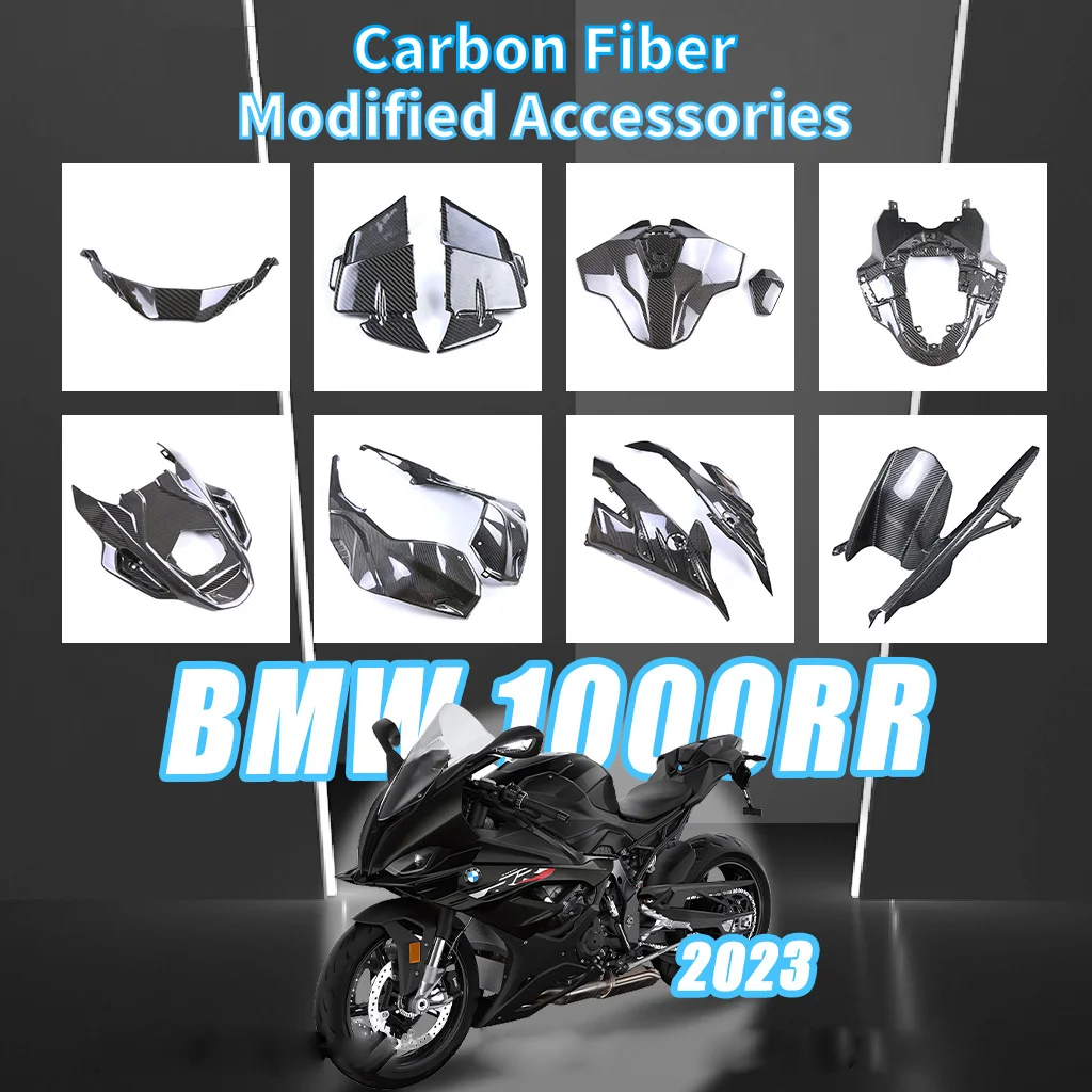 

AKOSO for BMW S1000RR Modified Carbon Fiber Complete Set of Exterior Parts Mudguard 2023 Motorcycle Accessories