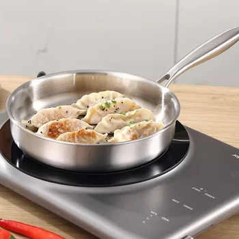 304 Stainless Steel Frying Pan 1