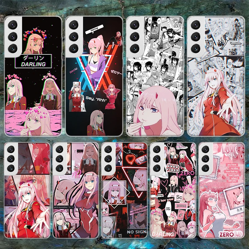 Zero Two Darling In The FranXX Soft Phone Case For Samsung Galaxy M12 M21 M30S M31 M32 Note 20 Ultra 10 Lite 9 8 J4 J6 Plus + M5