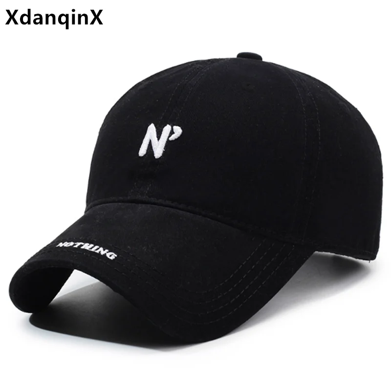 Snapback Cap New Spring Washed Cotton Embroidery Baseball Caps For Men And Women Personality Retro Vintage Golf Cap Party Hats