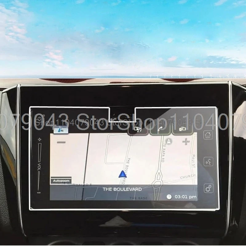 For Suzuki Swift 2021 2020 Car radio gps infotainment Navigation Tempered Glass Screen Protector car anti-scratch Accessories