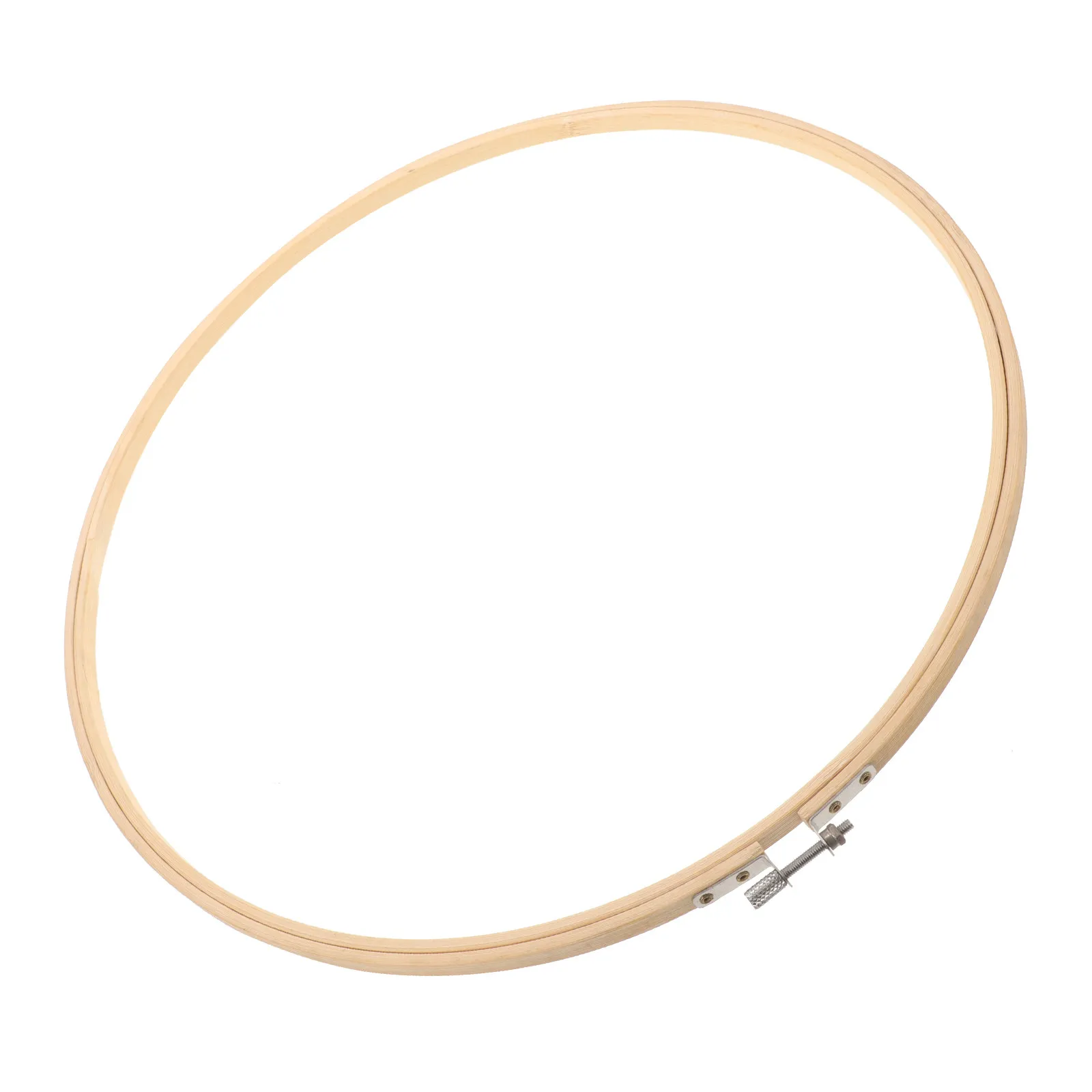 

1 шт. 36 см бамбуковый обруч для вышивания, универсальное кольцо для рукоделия, шитья, квилтинга, декора стен, аксессуар для художественных проектов ручной работы