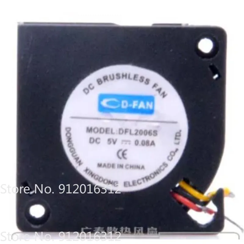 New Fan D-FAN DFL2006S DC5V 0.08A Micro 2CM Turbo Blower Cooling Fan