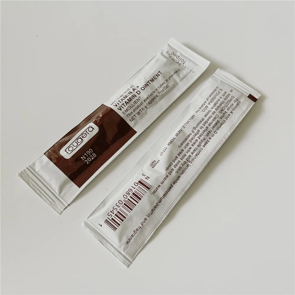 

100Pcs Fougera Tattoo Repair Aftercare Vitamin Ointment A&D Anti Scar Healing Gel Cream Permanent Makeup Eyebrow Lip Supplies