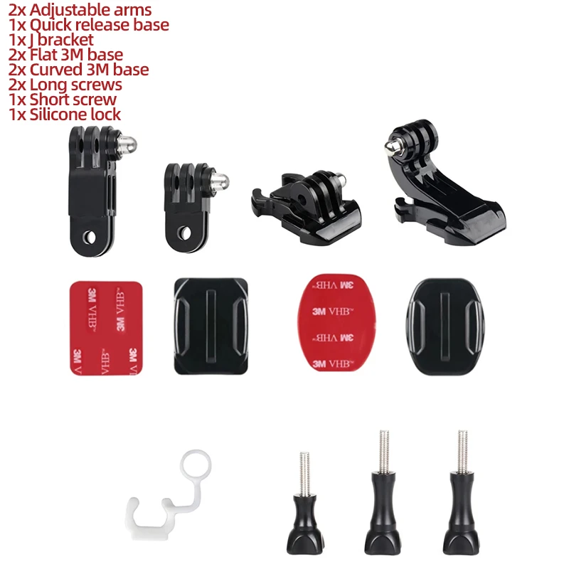 Accessory Kit for GoPro Hero Action Cameras