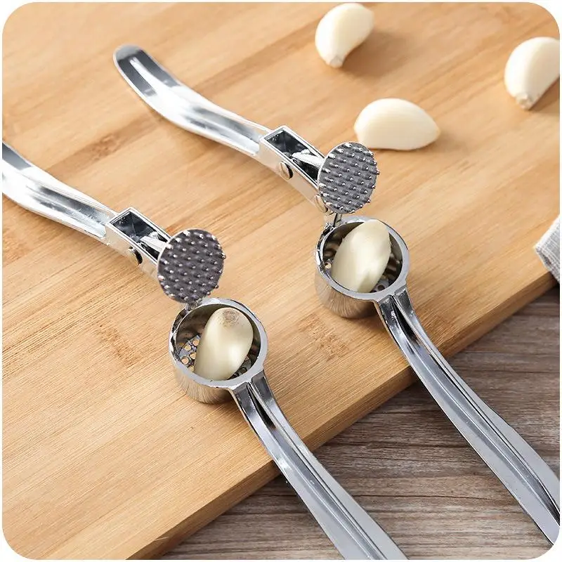 Handheld Ginger Mincer Kitchen Cooking Tools Vegetables Masher Garlic Press Crusher Ginger Squeezer Stainless Steel