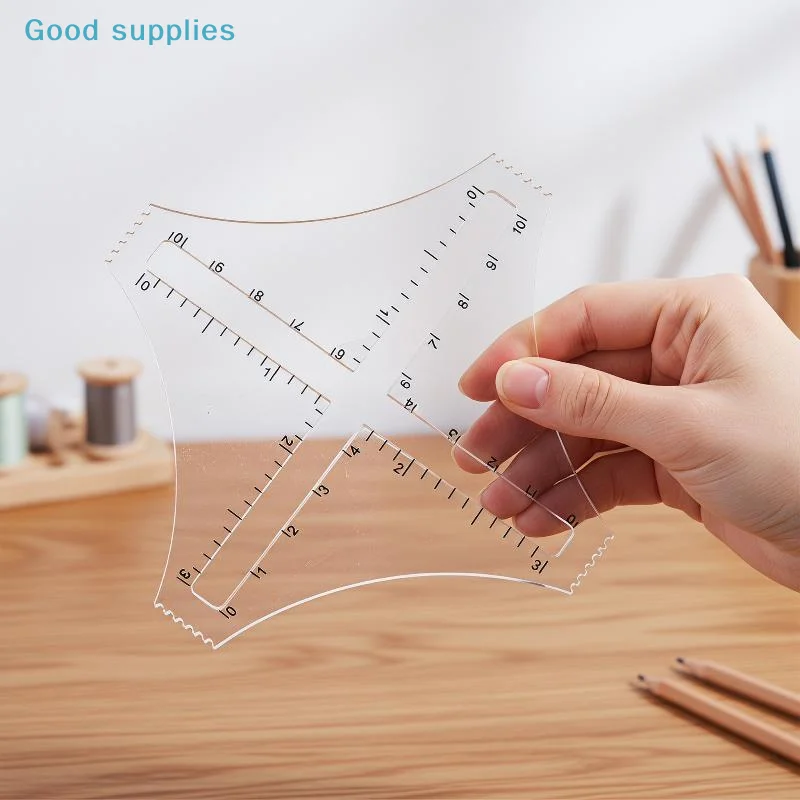 nimbleAcrylic Transparent Dens - Ruler Set Transparent review and price