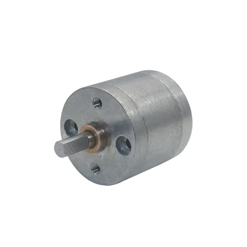 25mm Small Metal Gearbox Case JGA25 Gear Reducer 4mm Shaft L12 L25 for 370 310 2418 Motor DIY Assembly