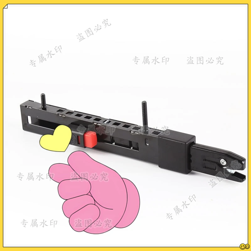 2pc Safety seat connector Safety seat isofix telescopic interface Child safety seat accessories