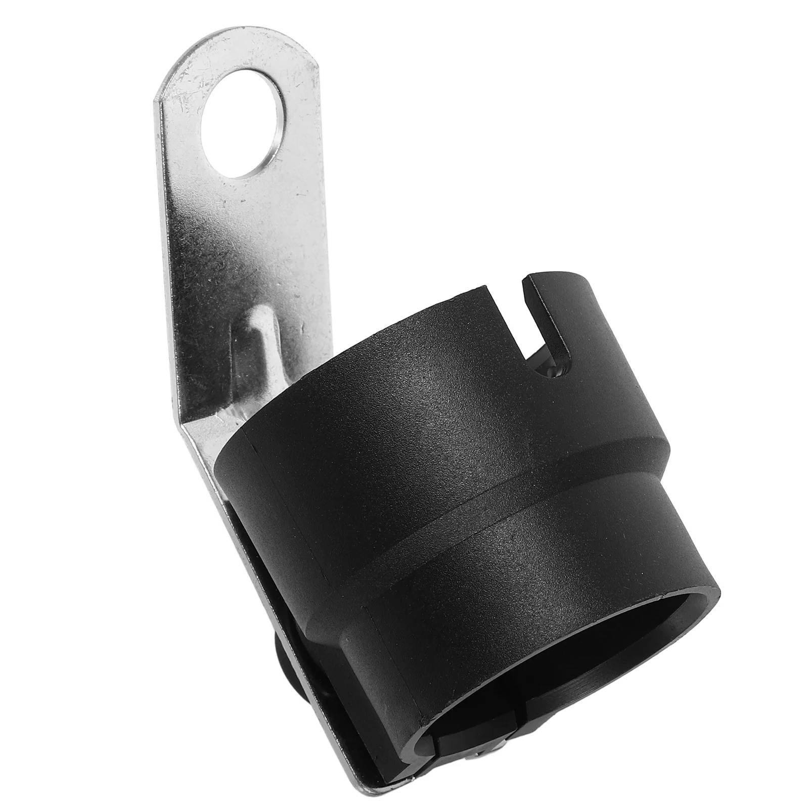 

Trailer Plug Bracket 7 Way Holder Camper Accessories Classic Black Towing Bar Heavy Duty RV Socket Stable Support